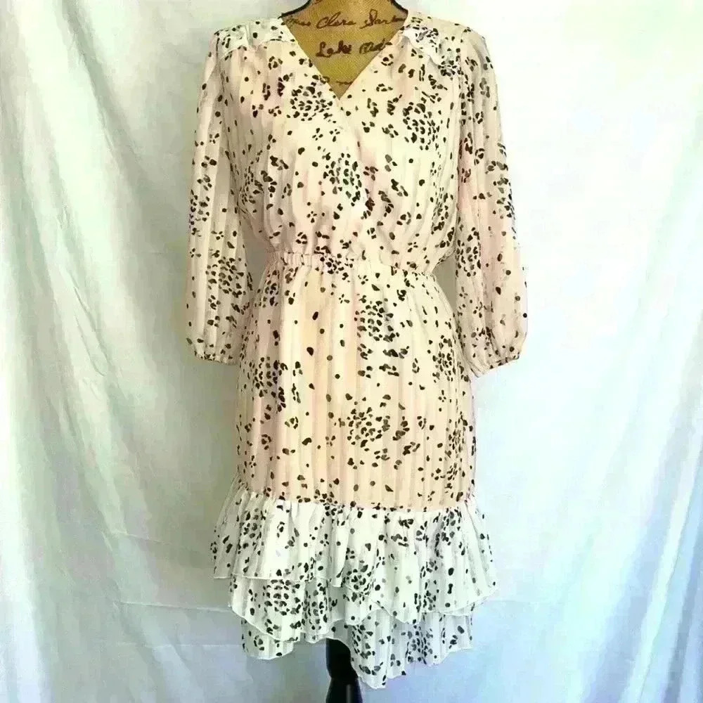 Anthropologie Nanette Lepore Ruffle Dress - Picture 3 of 8